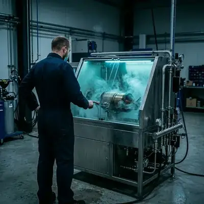 Professionell DPF-rengöringsprocess i verkstaden